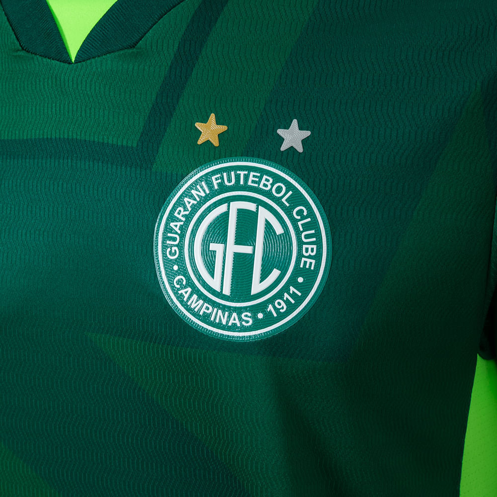 Camisa Reebok Home Guarani Feminina 26/27 – verde – foto 3
