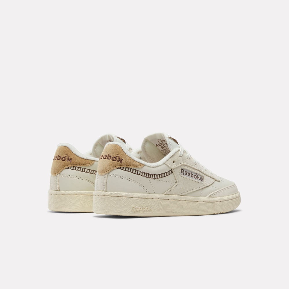 Tênis Reebok Club C 85 Vintage Feminino – Off White – foto 3