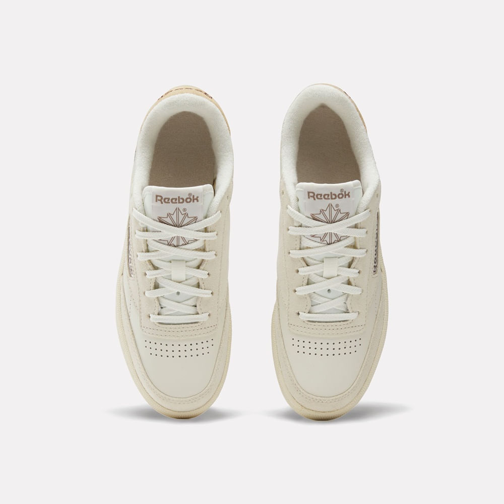 Tênis Reebok Club C 85 Vintage Feminino – Off White – foto 5