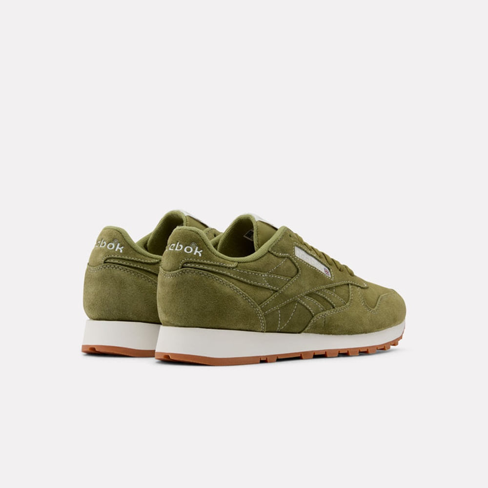 Tênis Reebok Classic Leather Masculino – verde – foto 3