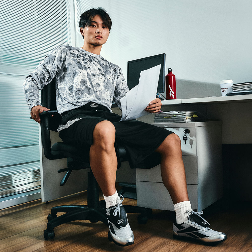 Tênis Reebok & Thesaint Alquat Unissex – prata – foto 9