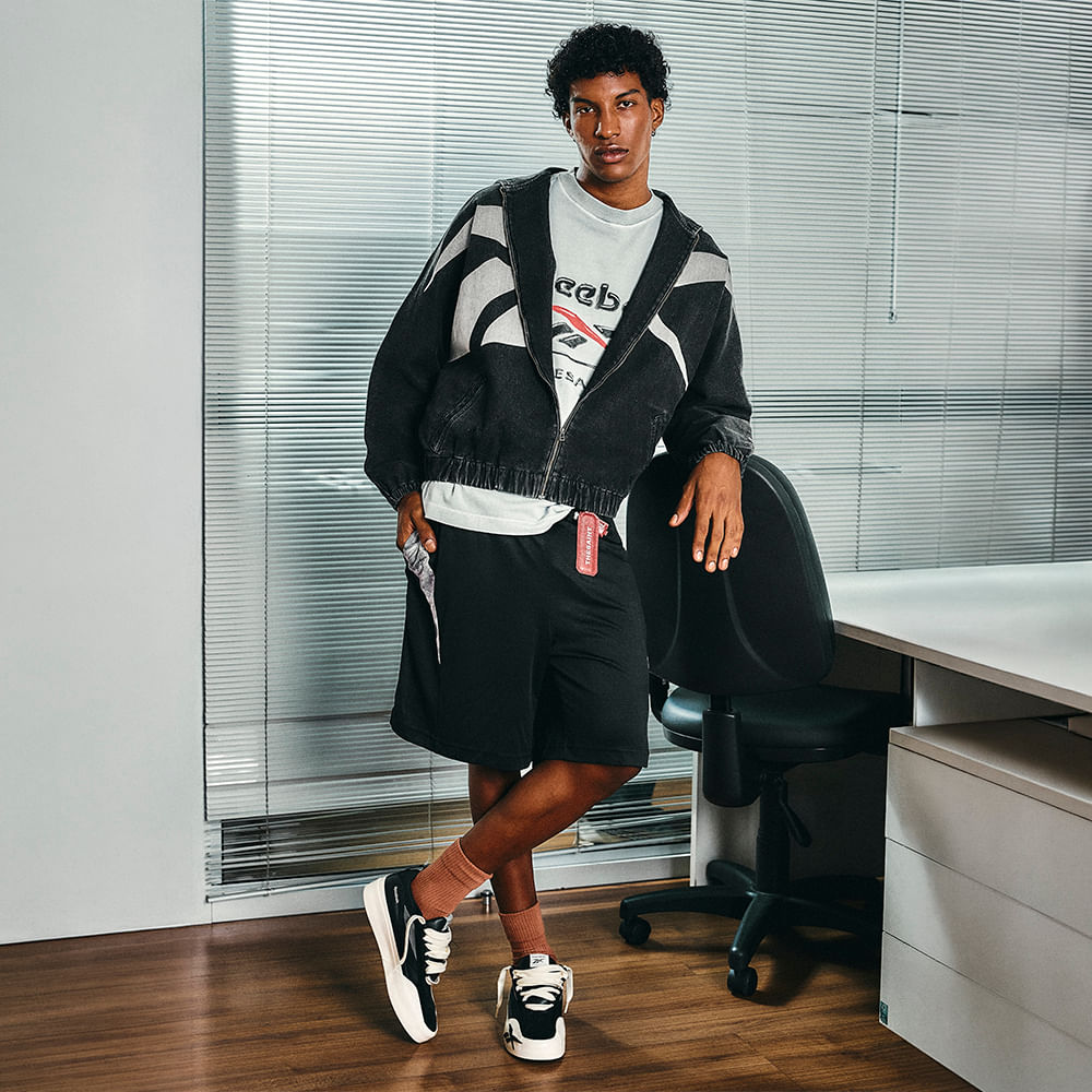 Tênis Reebok & Thesaint FTX-14 Unissex – preto – foto 7