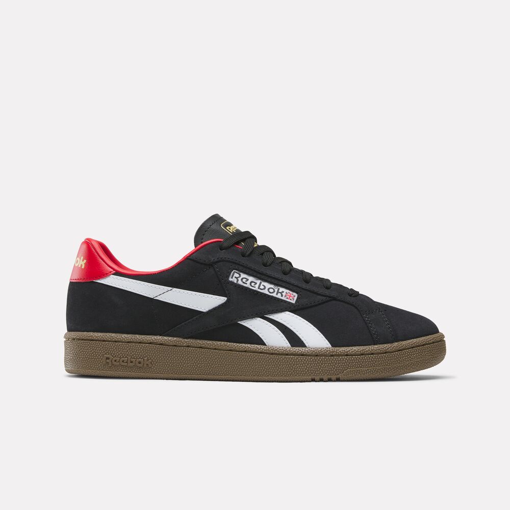 Tênis Reebok Club C Grounds UK Unissex – preto – foto 1