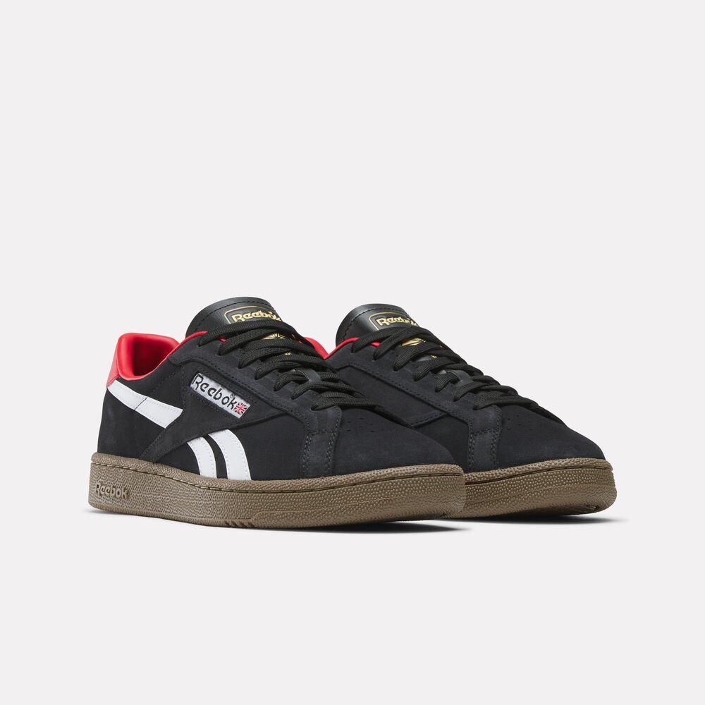 Tênis Reebok Club C Grounds UK Unissex – preto – foto 2