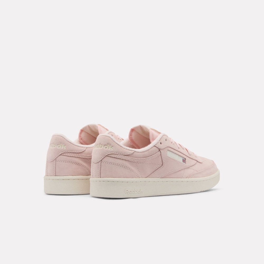 Tênis Reebok Club C 85 Feminino – rosa – foto 3