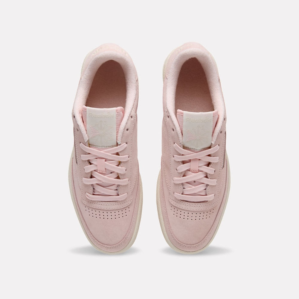 Tênis Reebok Club C 85 Feminino – rosa – foto 5