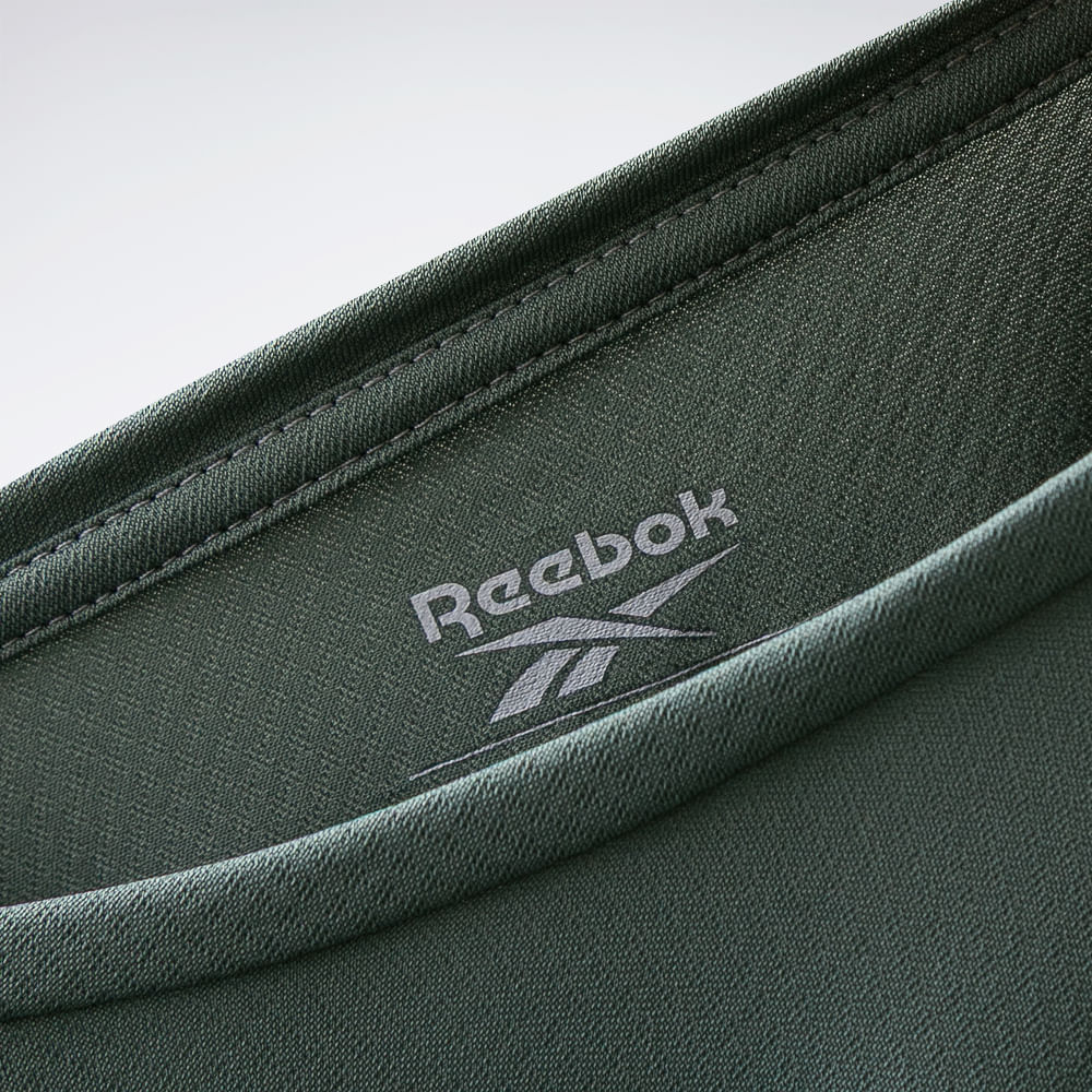 Camiseta Reebok Basic PA Masculina – verde – foto 3