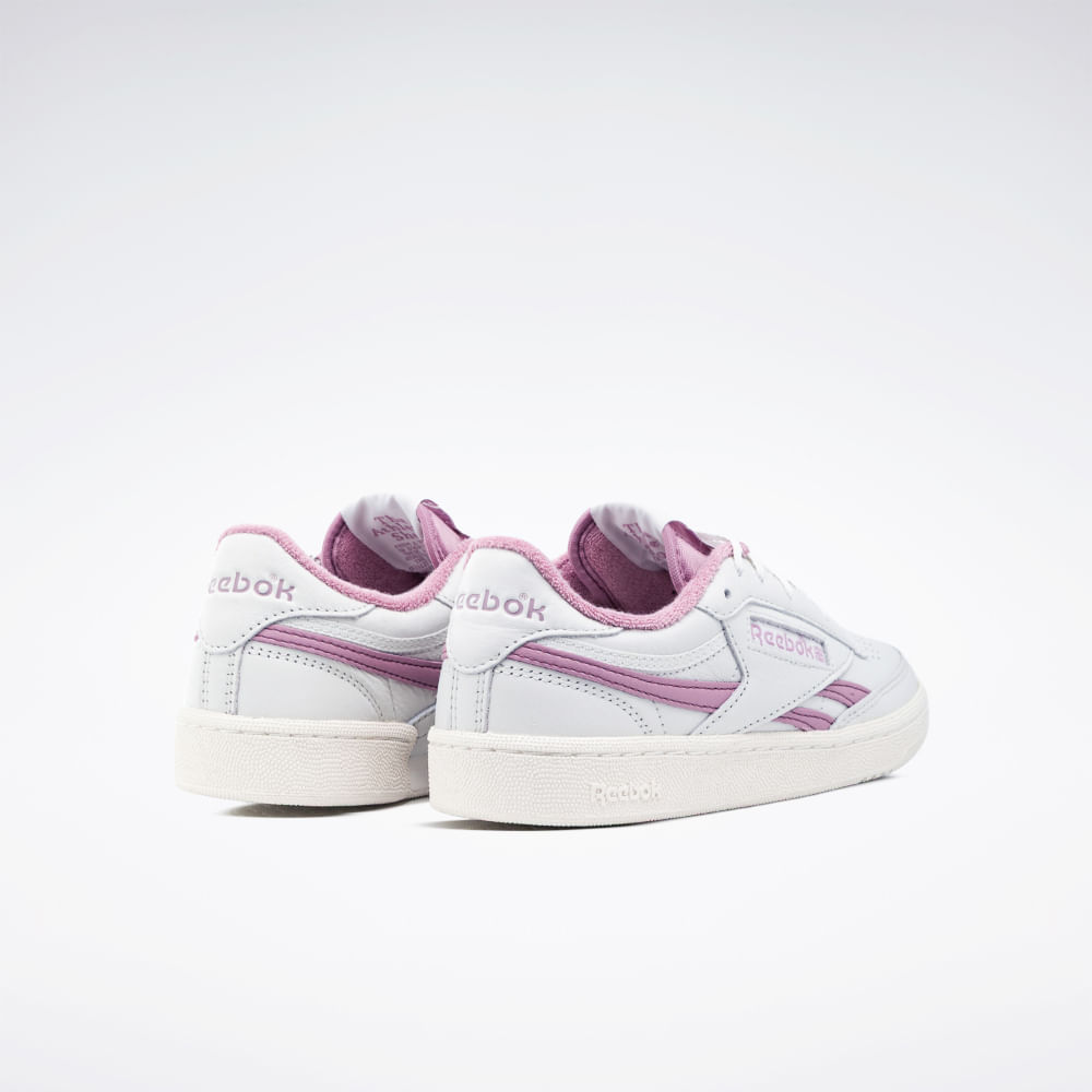 Tênis Reebok Club C Revenge Feminino – cinza – foto 3