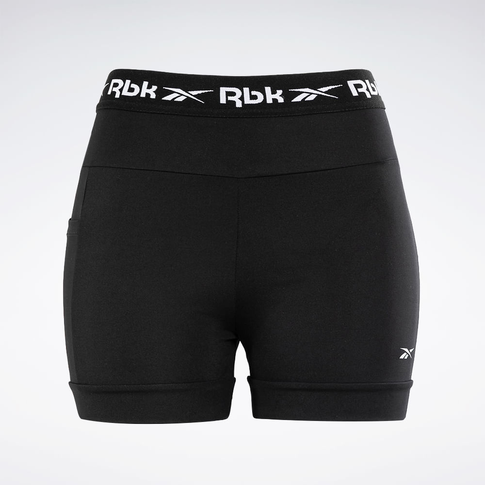 Short Reebok Compressão Elastic Feminino – preto – foto 1