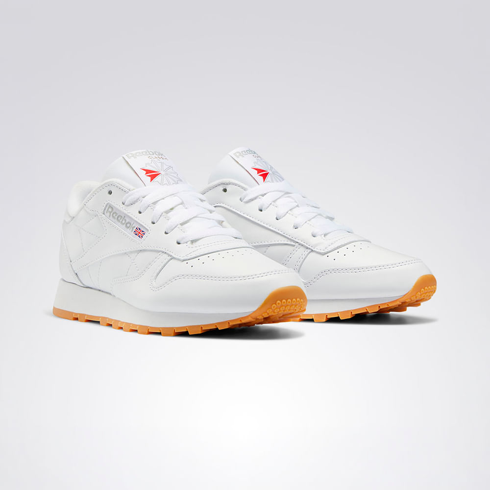 Tênis Reebok Classic Leather Feminino – branco – foto 2