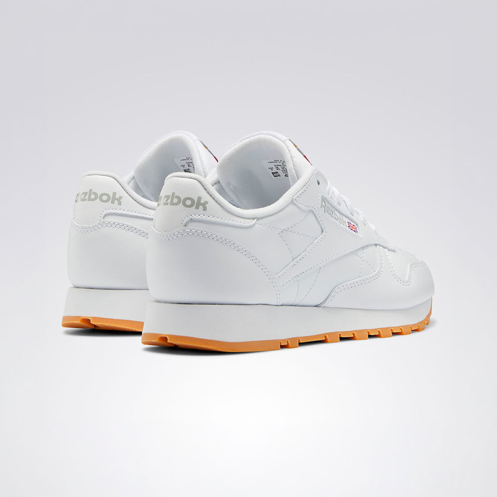 Tênis Reebok Classic Leather Feminino – branco – foto 3