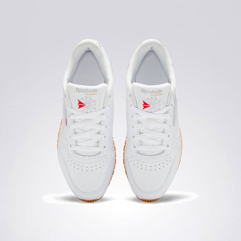 Tênis Reebok Classic Leather Feminino – branco – foto 5