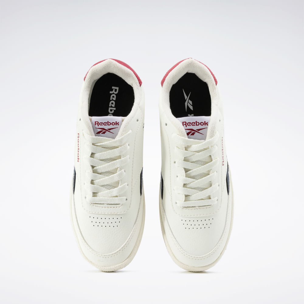 Tênis Reebok Ace Feminino – Branco e Vermelho – foto 5