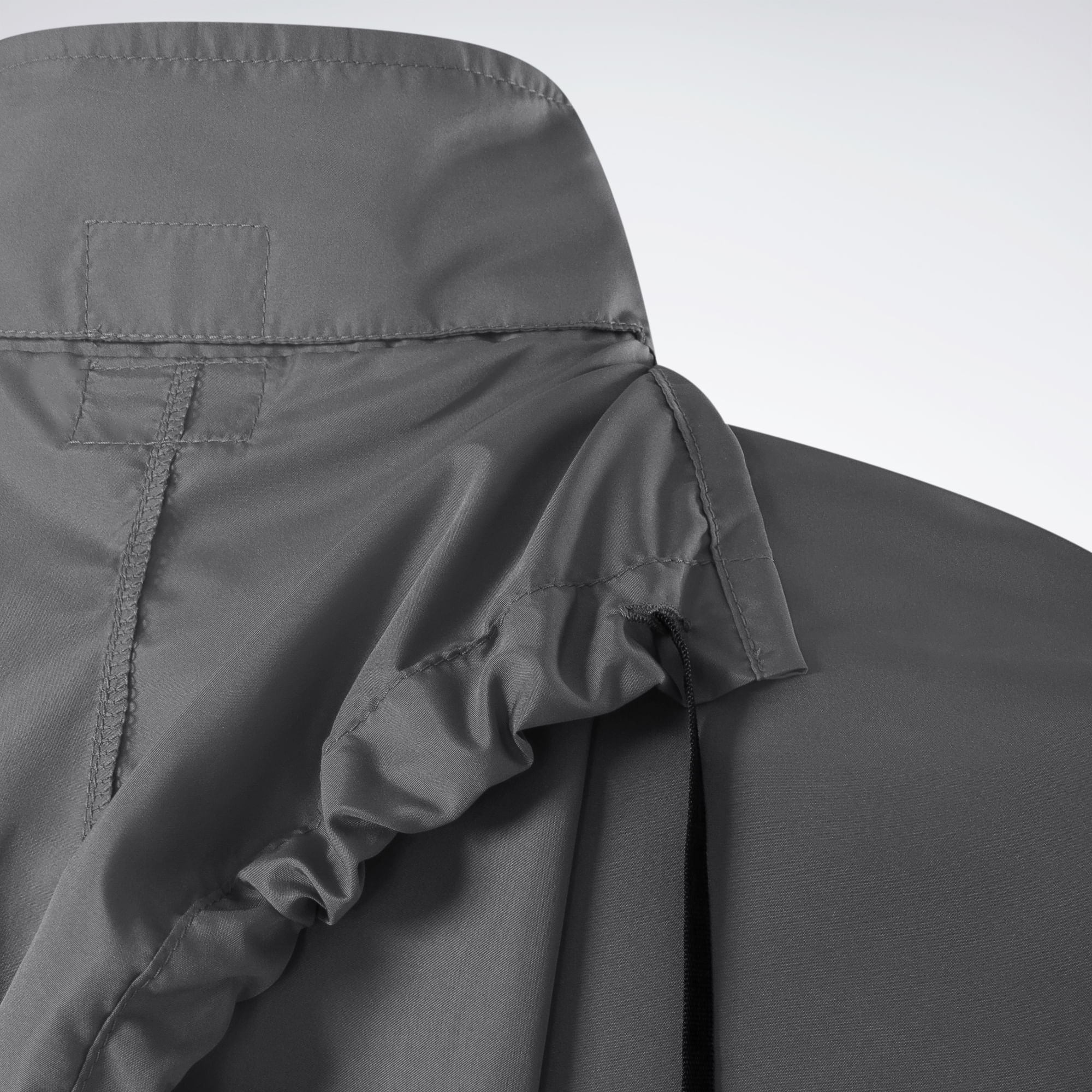 Jaqueta Reebok Dynamic Masculina – Cinza escuro – foto 4