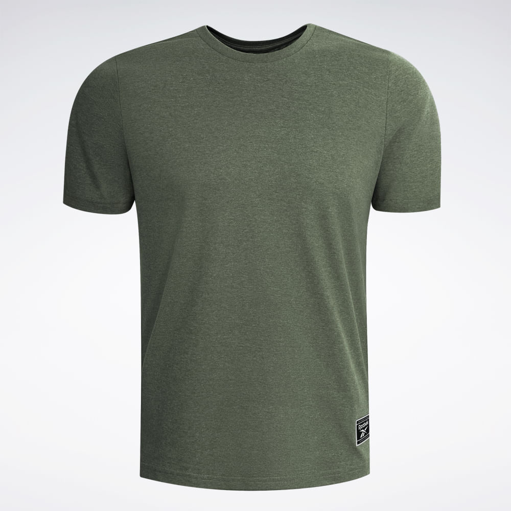 Camiseta Reebok Athlete Masculina – verde – foto 1