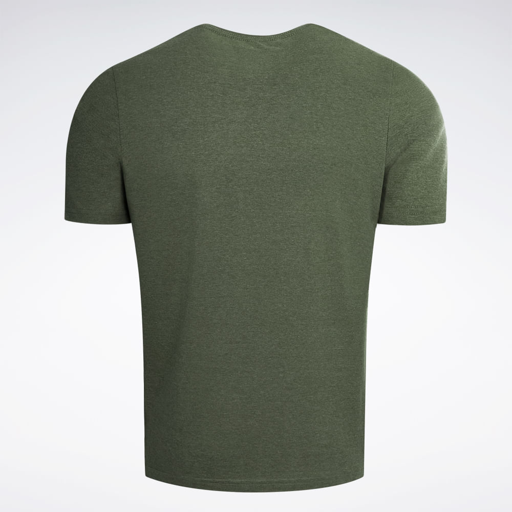 Camiseta Reebok Athlete Masculina – verde – foto 4