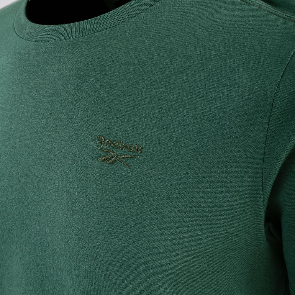 Camiseta Reebok Oportunity Stacked Masculina – verde – foto 2