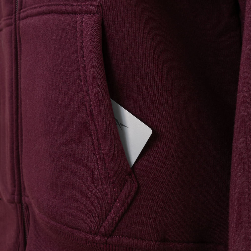 Jaqueta Reebok Regular Feminina – Vinho – foto 2