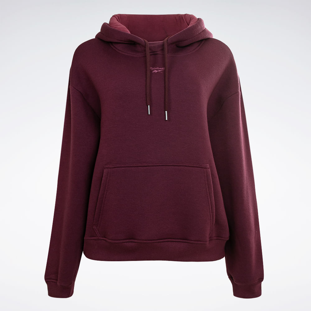 Blusa Reebok Regular Feminina – Vinho – foto 1