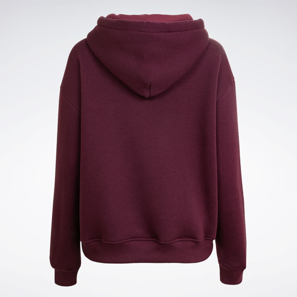 Blusa Reebok Regular Feminina – Vinho – foto 4