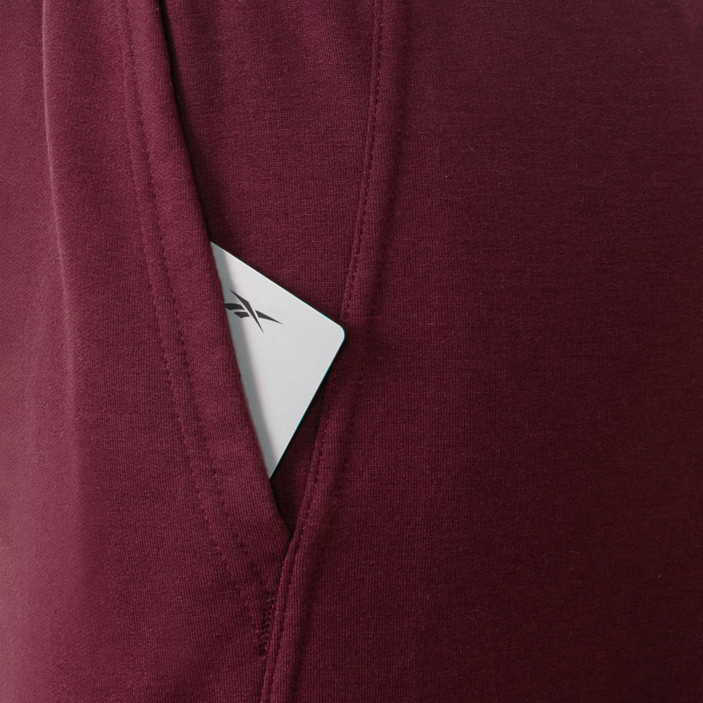 Calça Reebok Comfort Feminina – Vinho – foto 3