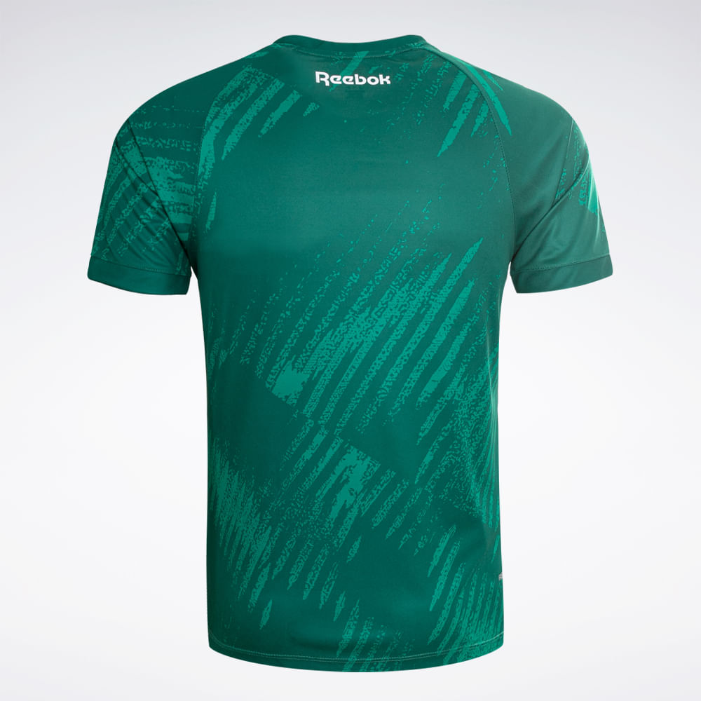 Camisa Reebok Pre Match Guarani Masculina 26/27 – verde – foto 4