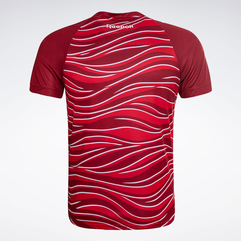 Camisa Reebok Pre Match Náutico Masculina 26/27 – Vinho – foto 4