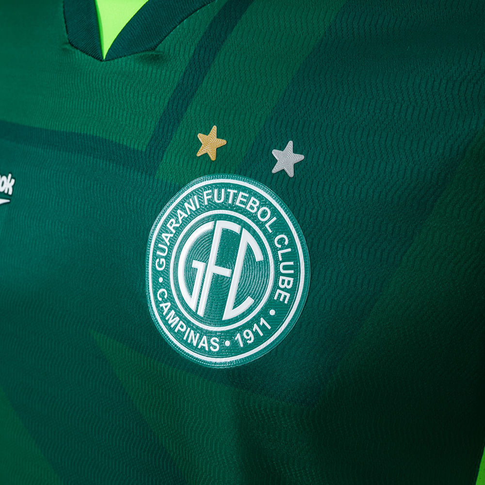 Camisa Reebok Home Guarani Masculina Tamanho Especial 26/27 – verde – foto 3