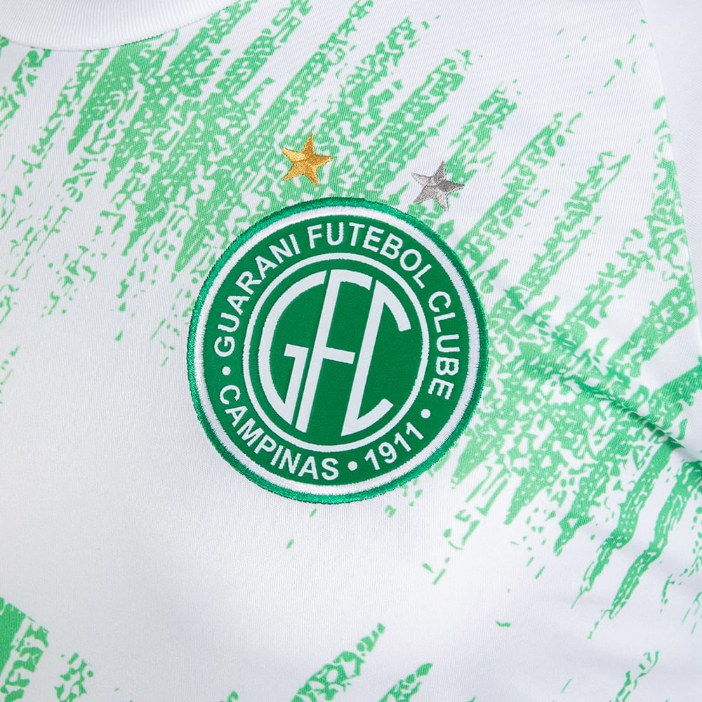 Camisa Reebok Pre Match Guarani Masculina Tamanho Especial 26/27 – Verde Claro – foto 2