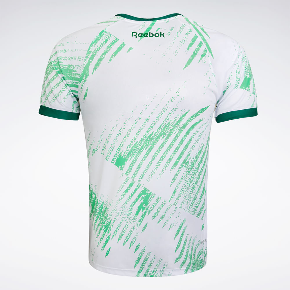 Camisa Reebok Pre Match Guarani Masculina Tamanho Especial 26/27 – Verde Claro – foto 4
