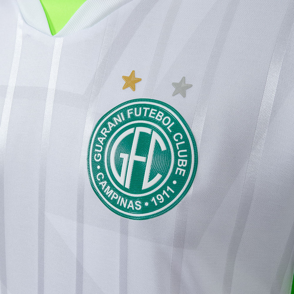 Camisa Reebok Away Guarani Masculina 26/27 – branco – foto 2