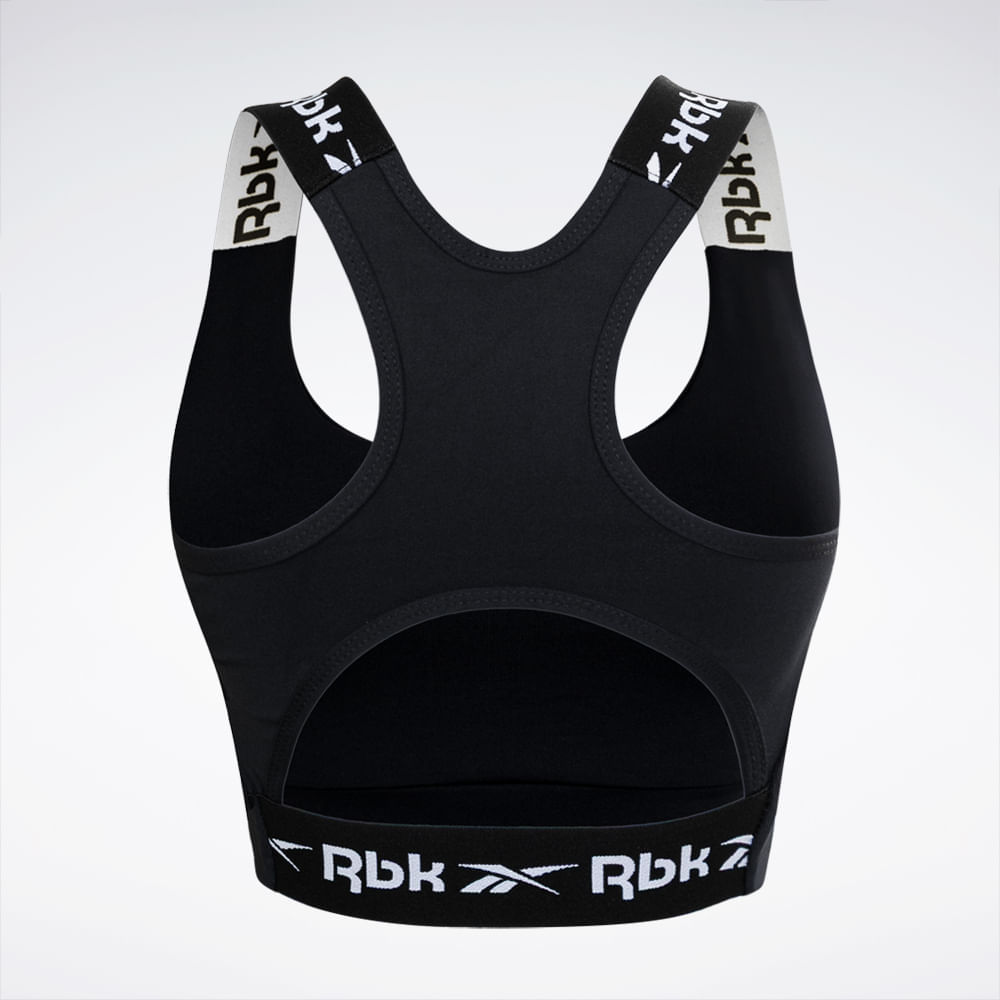 Top Reebok Nadador Elastic Feminino – preto – foto 5