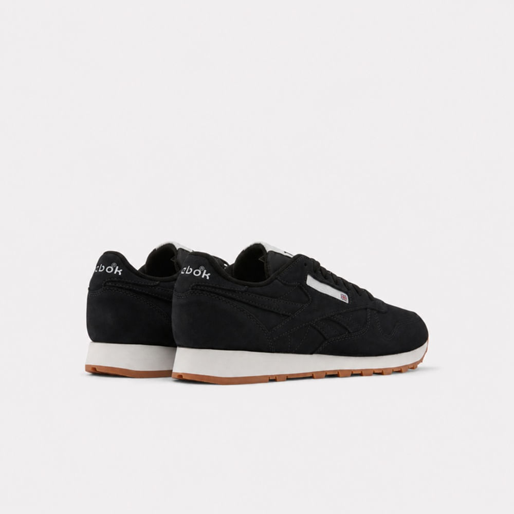 Tênis Reebok Classic Leather Unissex – preto – foto 3