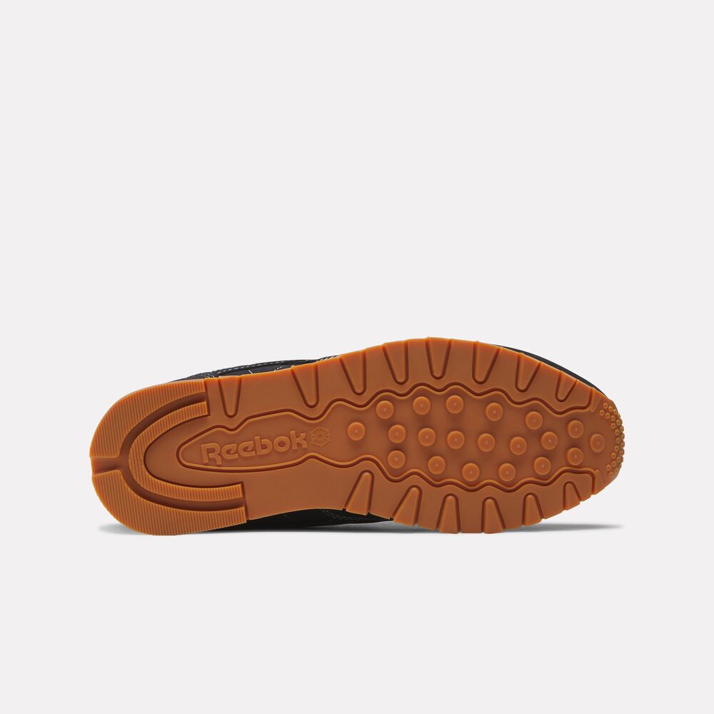 Tênis Reebok Classic Leather Unissex – preto – foto 4