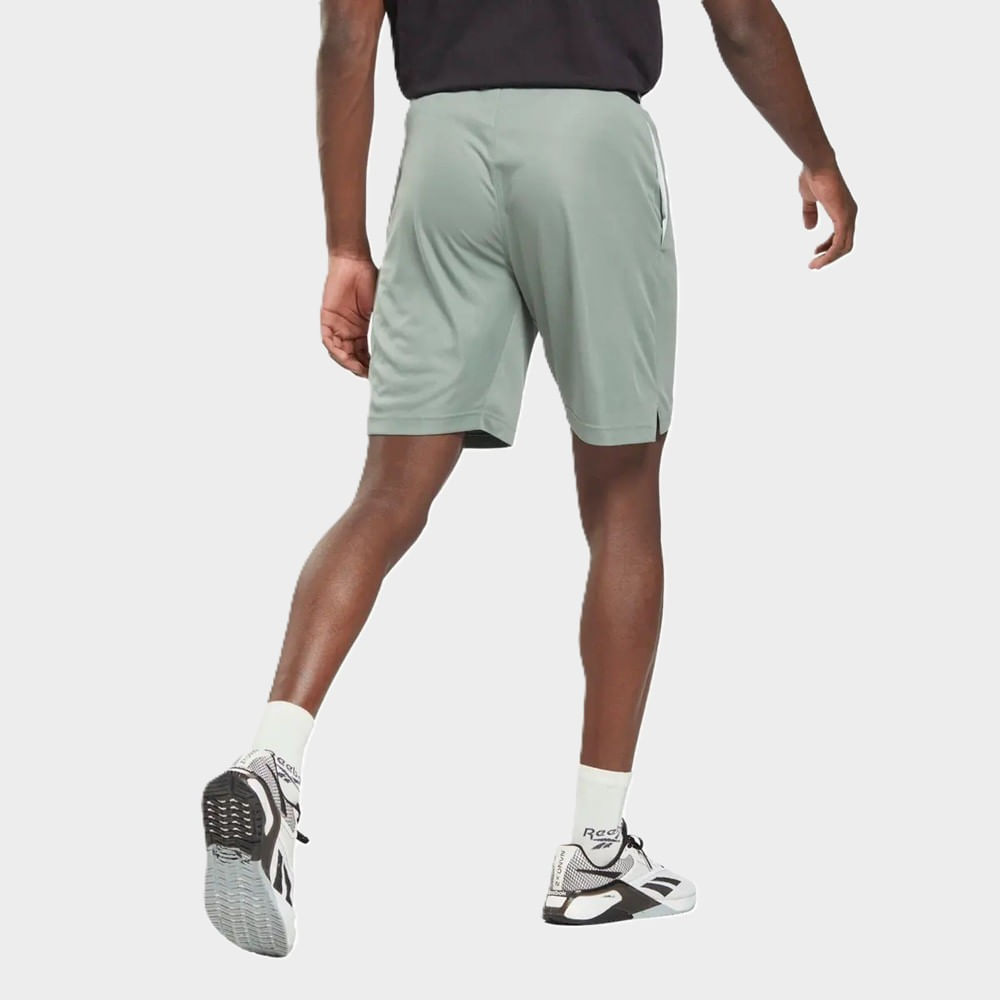 Short Reebok Com Knit Masculino – Verde Claro – foto 2
