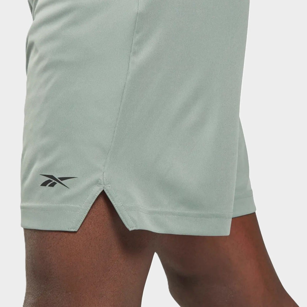 Short Reebok Com Knit Masculino – Verde Claro – foto 3