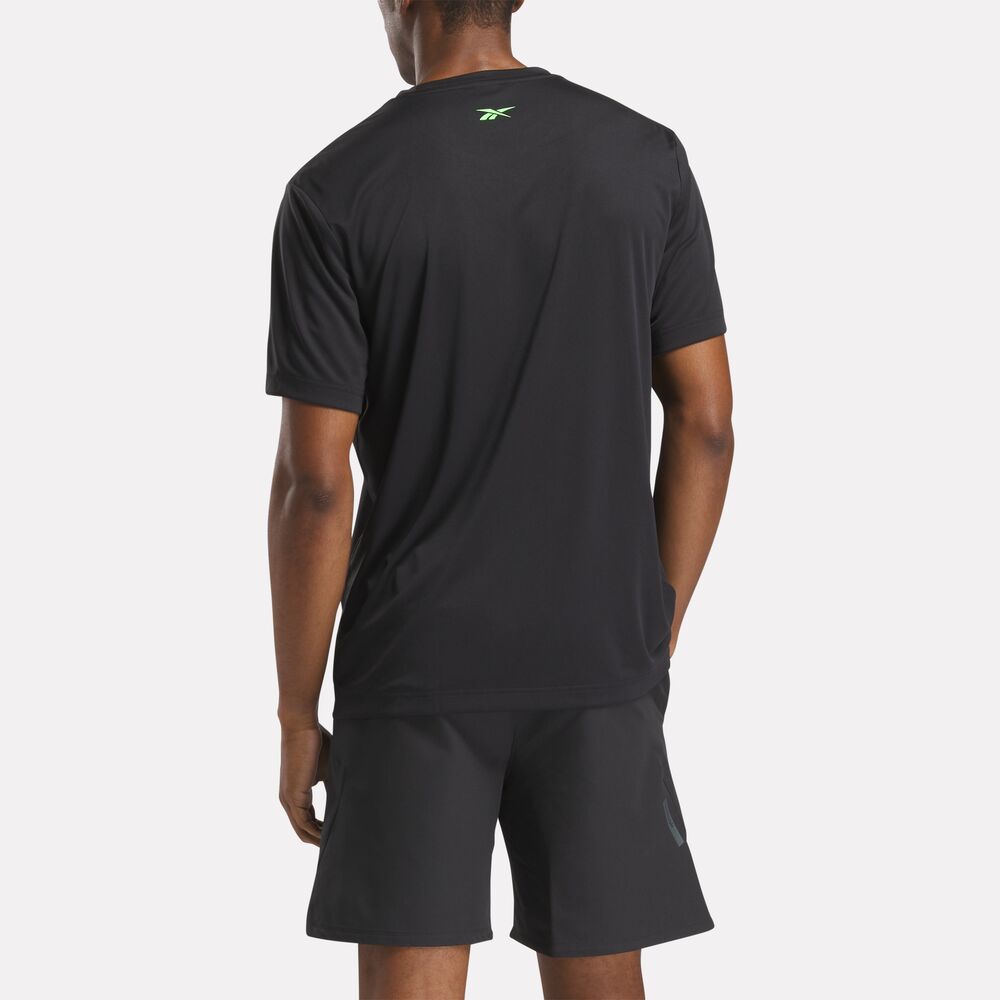 Camiseta Reebok No Matter The Dist GFX Masculina – preto – foto 2