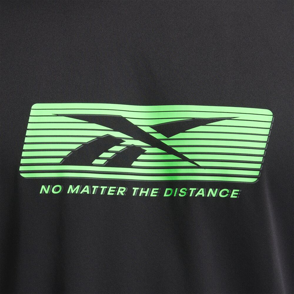 Camiseta Reebok No Matter The Dist GFX Masculina – preto – foto 4