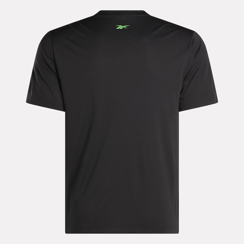 Camiseta Reebok No Matter The Dist GFX Masculina – preto – foto 6