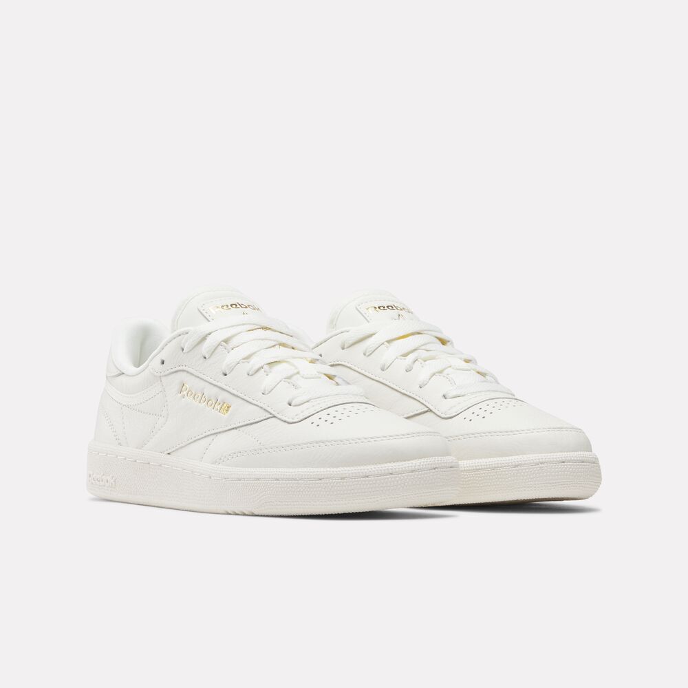 Tênis Reebok Club C 85 Feminino – Off White – foto 2