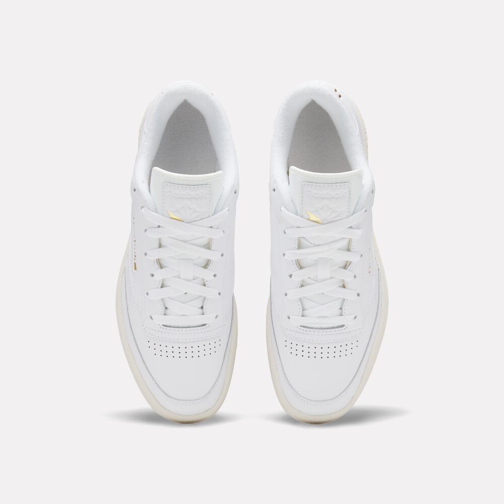 Tênis Reebok Club C 85 Masculino – branco – foto 5