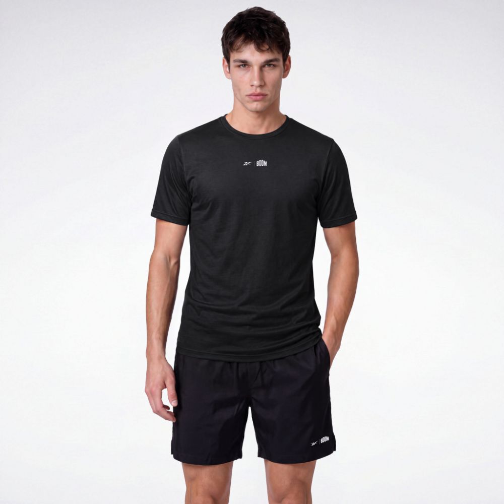 Camiseta Reebok Boom Masculina – preto – foto 1