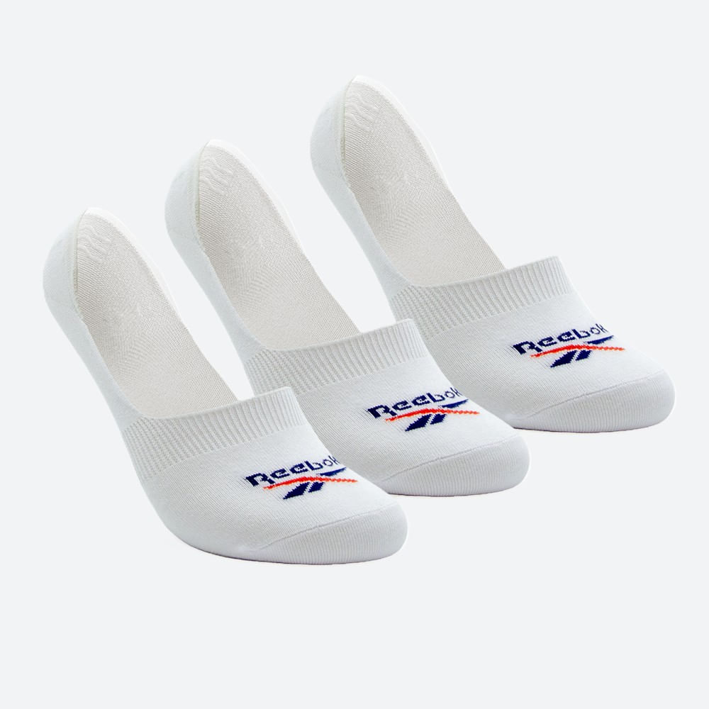 Kit 3 Meias Reebok Sapatilha Unissex – branco – foto 1