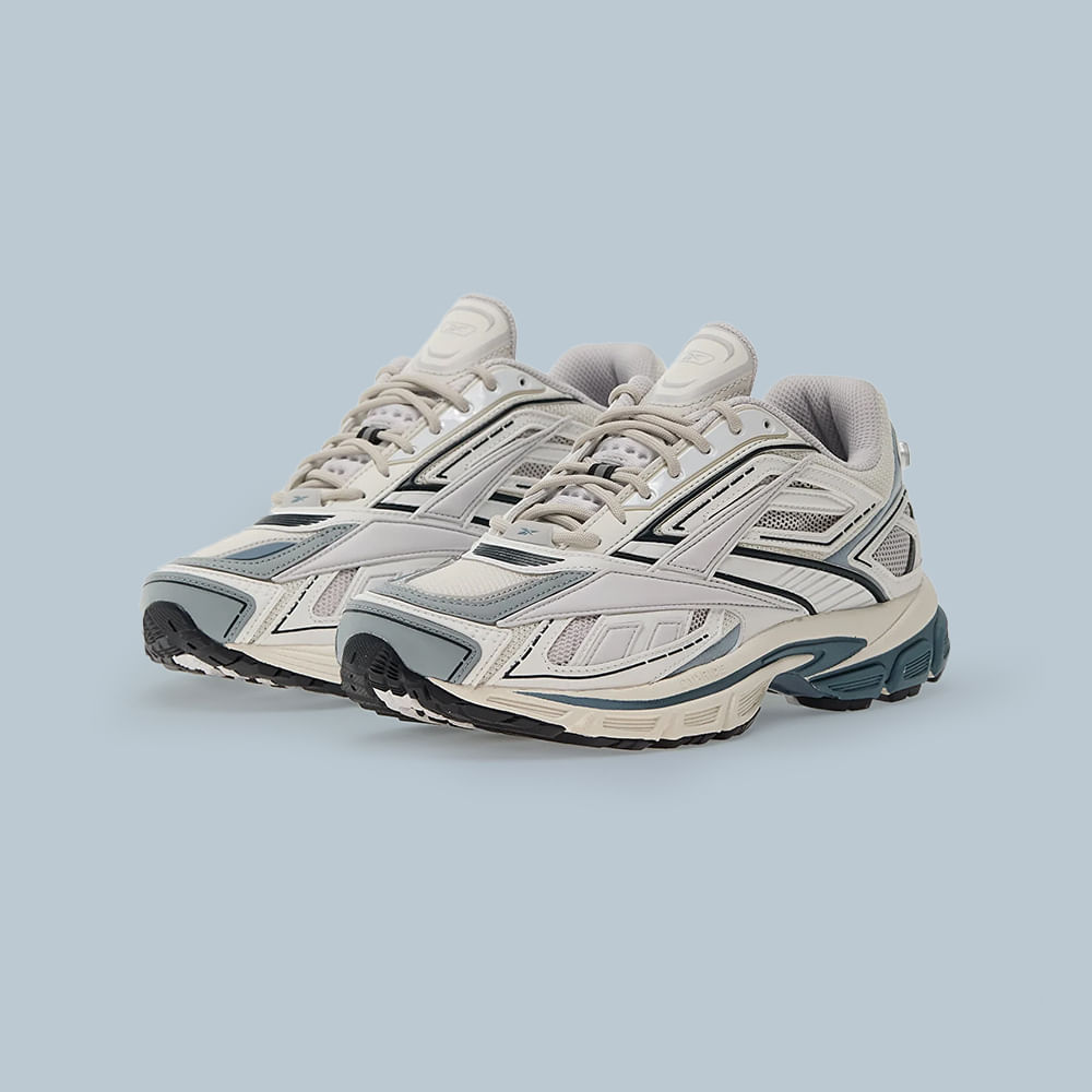 Tênis Reebok Premier Road Ultra Masculino – branco e azul – foto 2