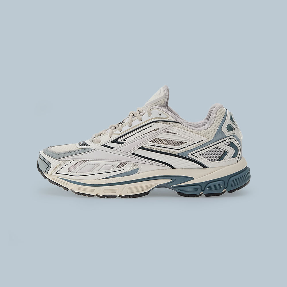 Tênis Reebok Premier Road Ultra Masculino – branco e azul – foto 3