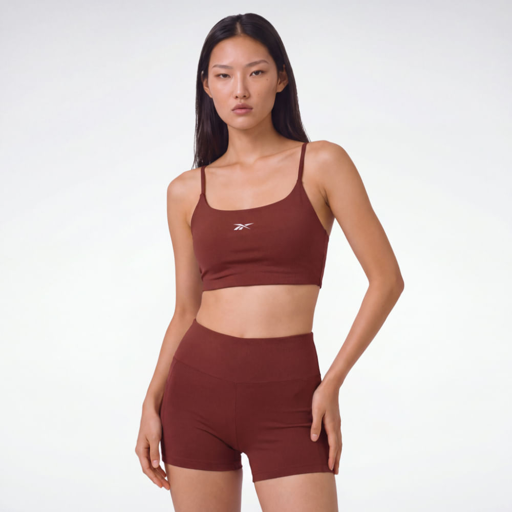Top Reebok Alça Basic Feminino – vermelho – foto 1