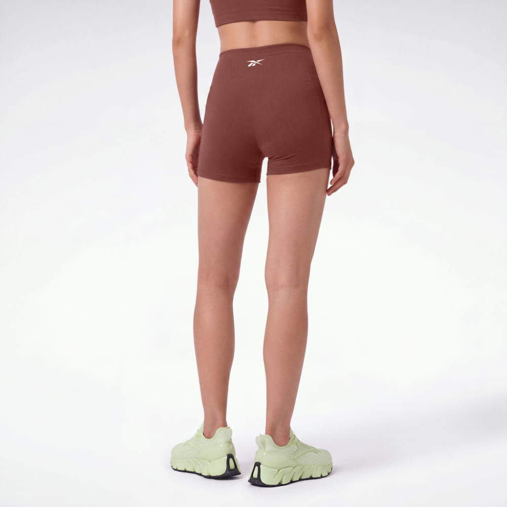Short Reebok Compressão Basic Feminino – vermelho – foto 3