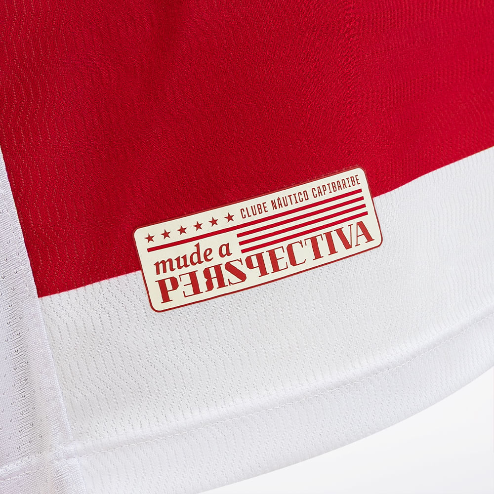 Camisa Reebok Third Náutico Masculina 26/27 – Branco e Vermelho – foto 2